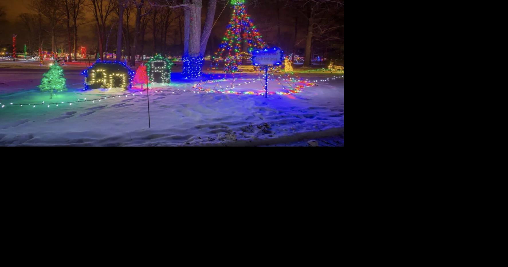 One of Canada’s biggest Christmas light exhibits is in a small Ontario town with a holiday trail