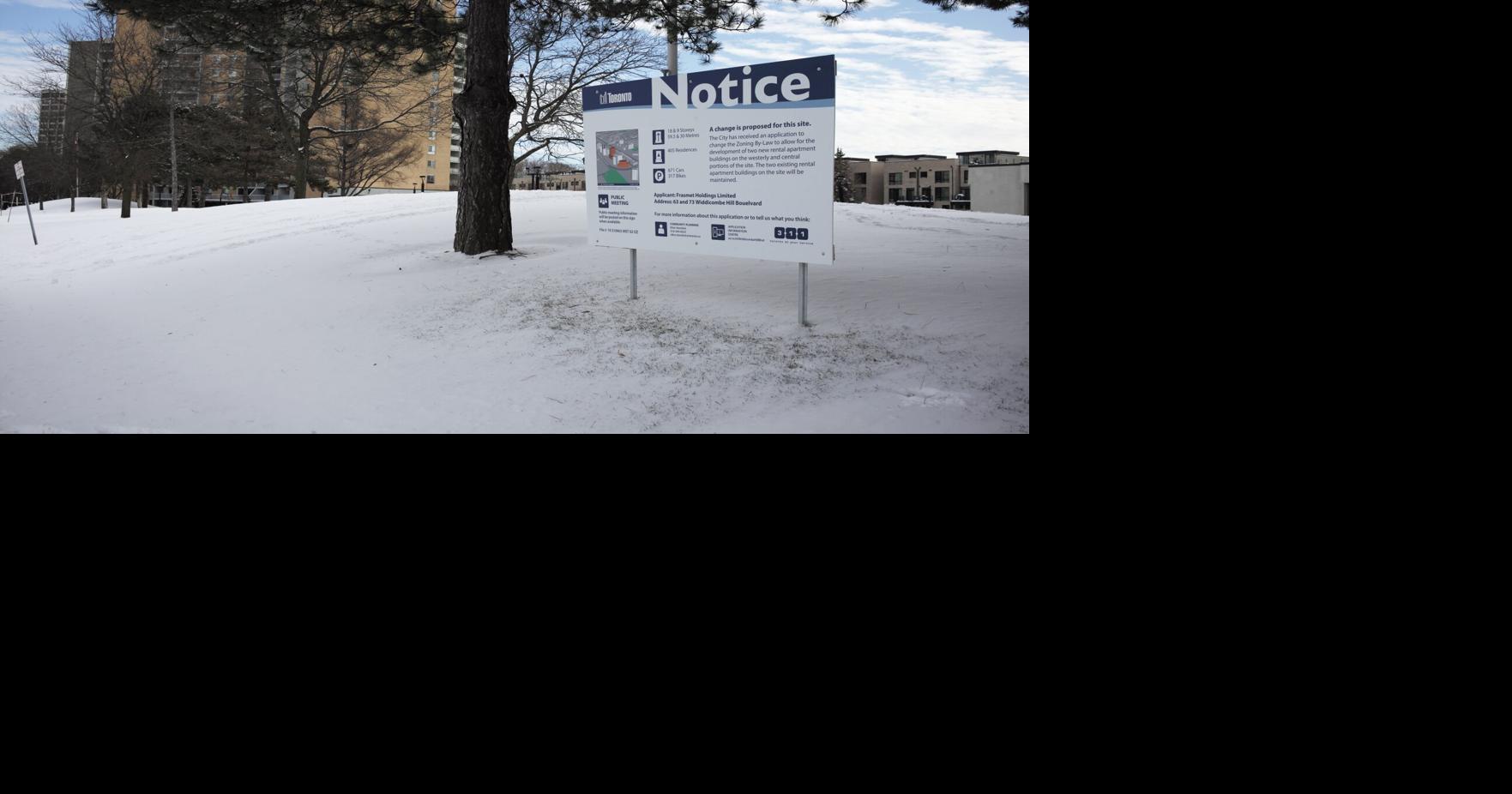 Two apartment buildings proposed at Eglinton and Kipling News