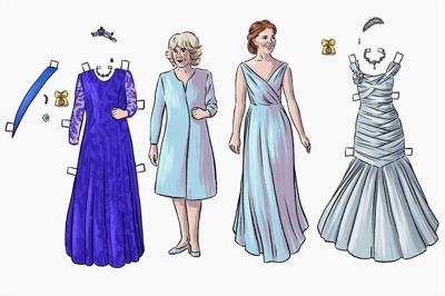 Play coronation dress-up with our royal paper dolls