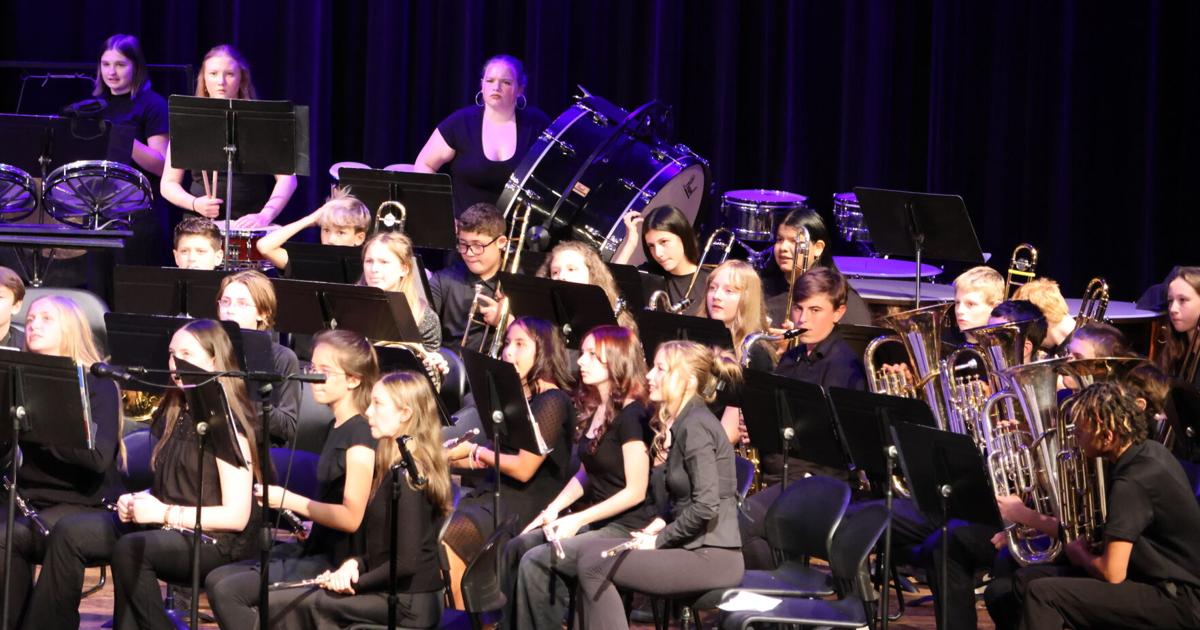 School bands take audiences on a worldly trip