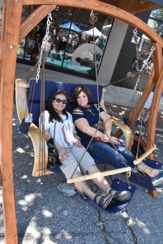 Sophiny Morgan (left) and Pam Sartin