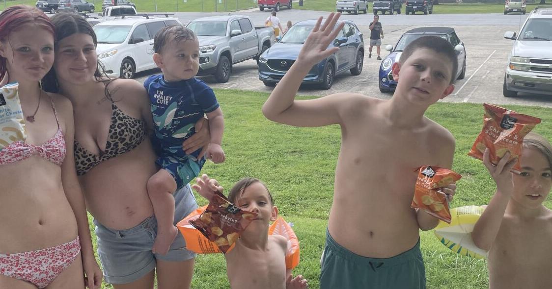 Local Democrats host pool party in Rosman