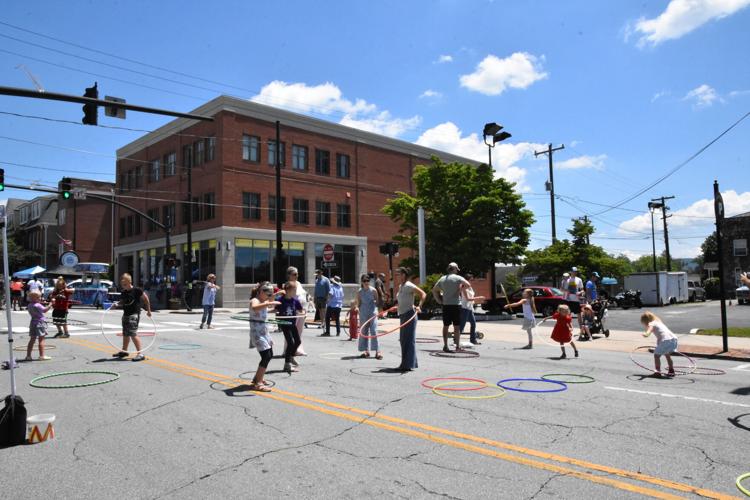 The White Squirrel Festival's Hula Hoop Dance Party.