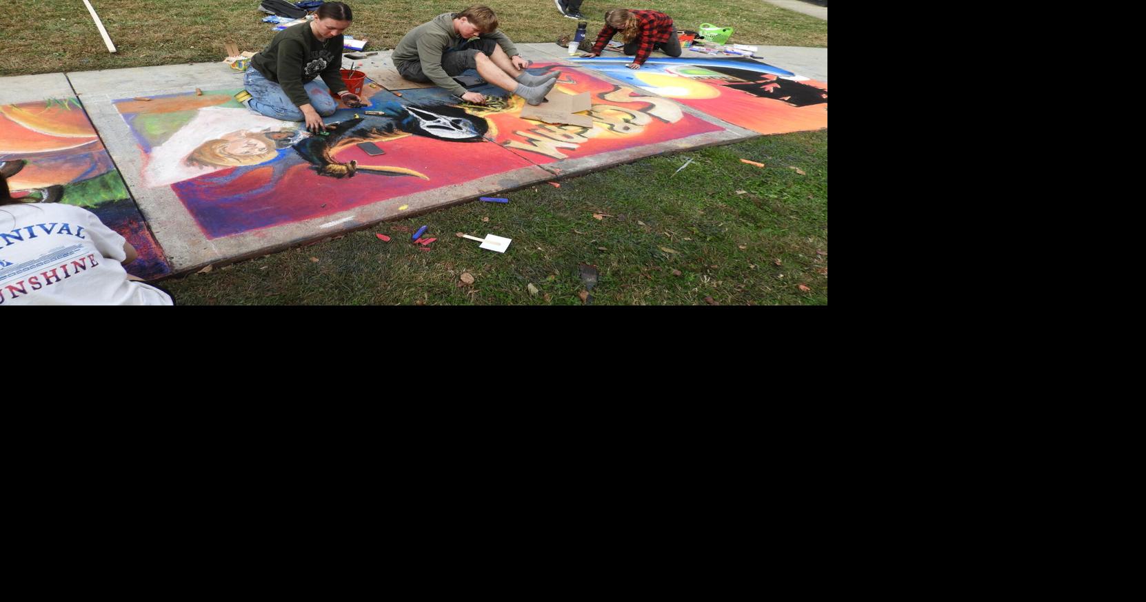 Annual sidewalk art competition returns Oct. 3