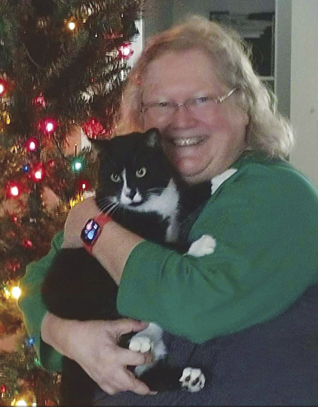 BW Kitty Esquire made it home for Christmas