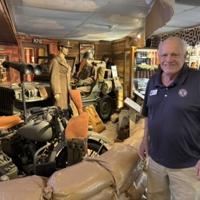 Veteran volunteers at museum mark Memorial Day