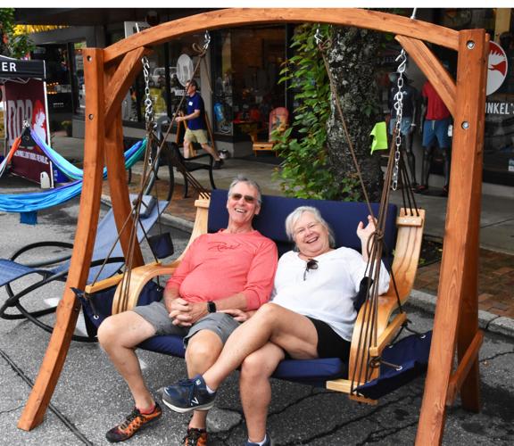 Sidewalk seating