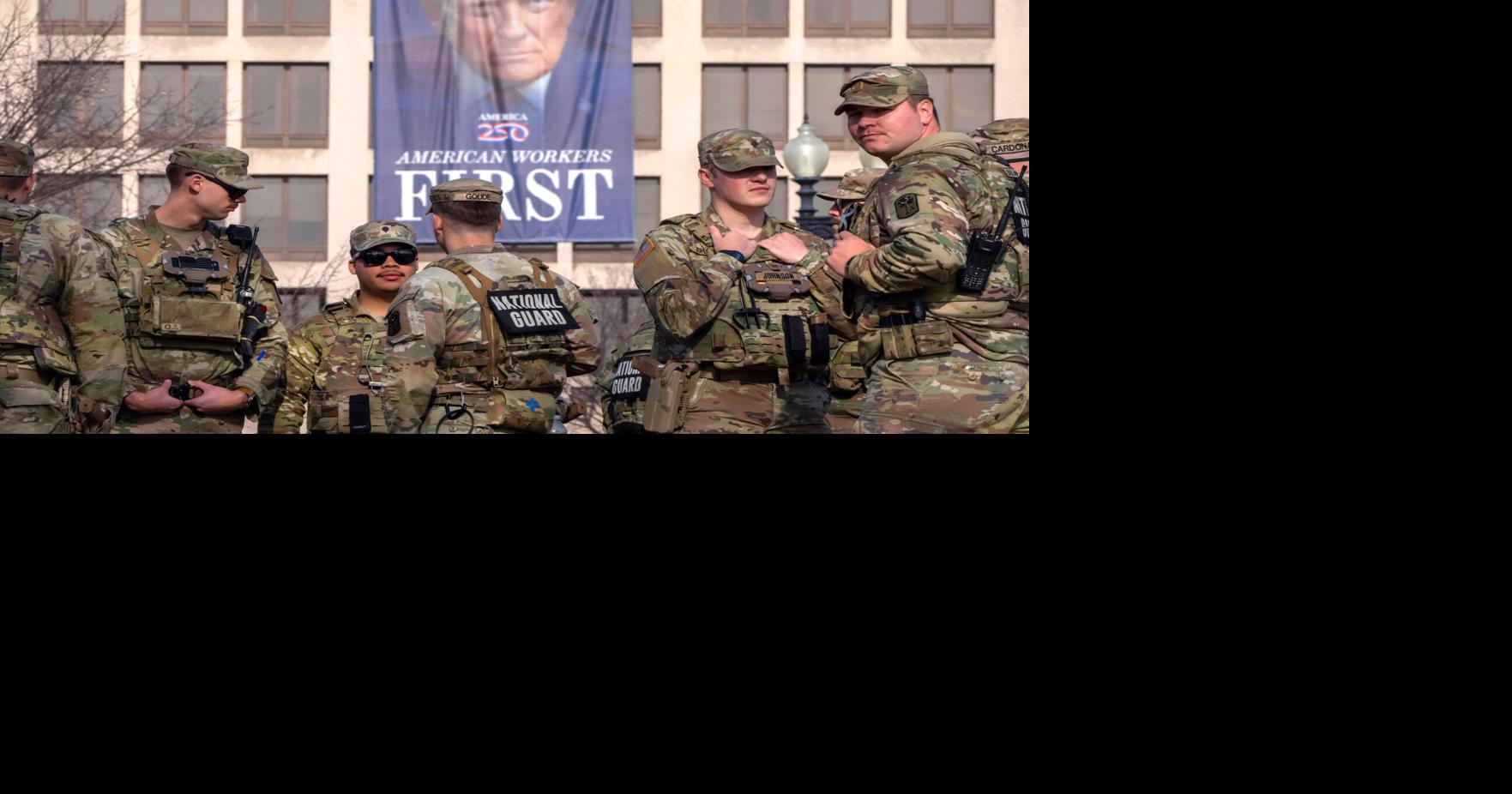 National Guard One Year in DC