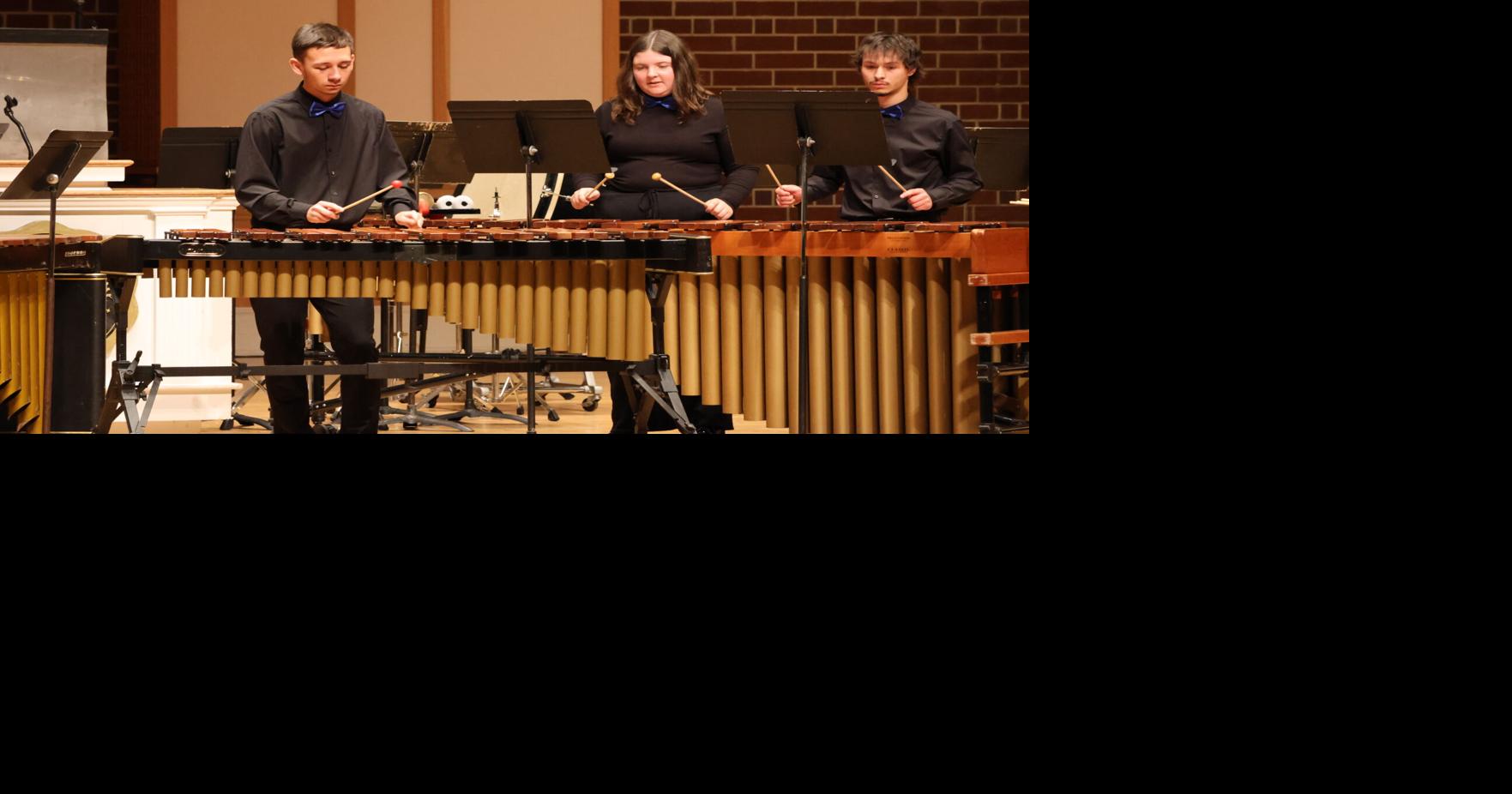 Students hear, learn about percussion instruments | Arts ...