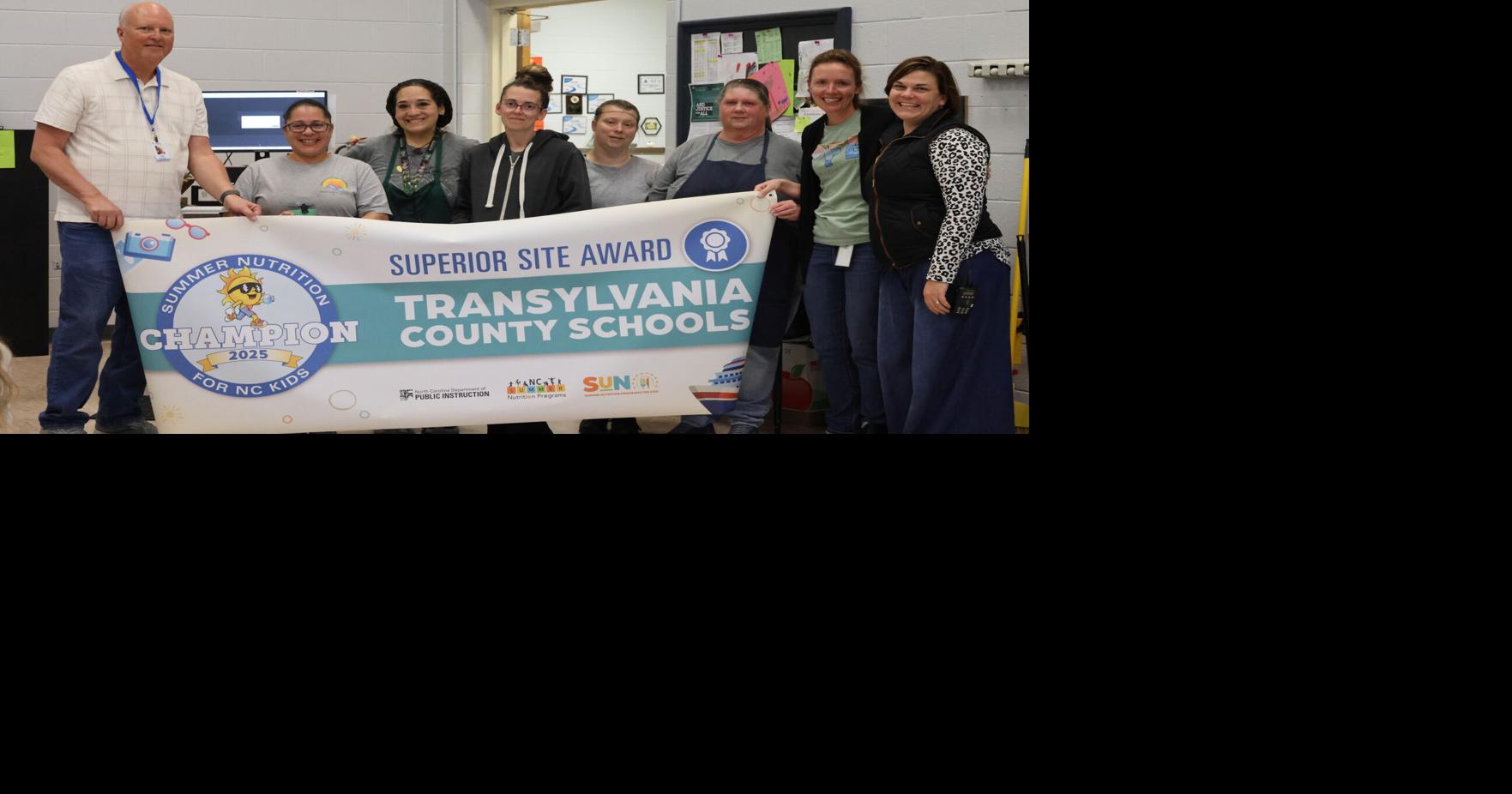 Pisgah Elementary School nutrition department receive 'champion award'