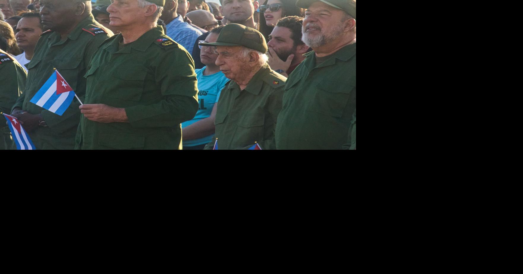 Cuba ex-President Raúl Castro makes first appearance since US charges to celebrate birthday