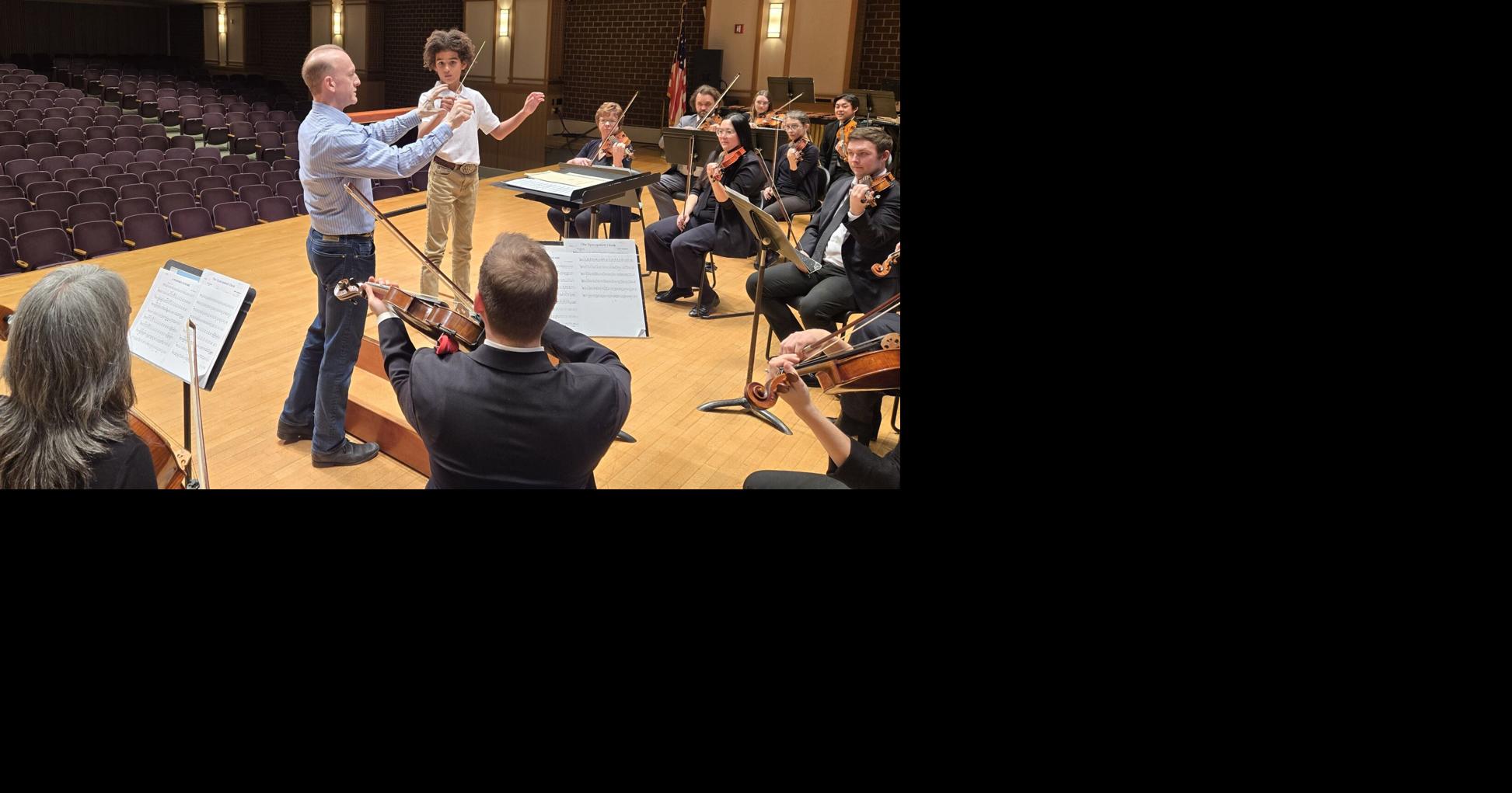 10-year-old mounts podium as a guest conductor | Arts ...