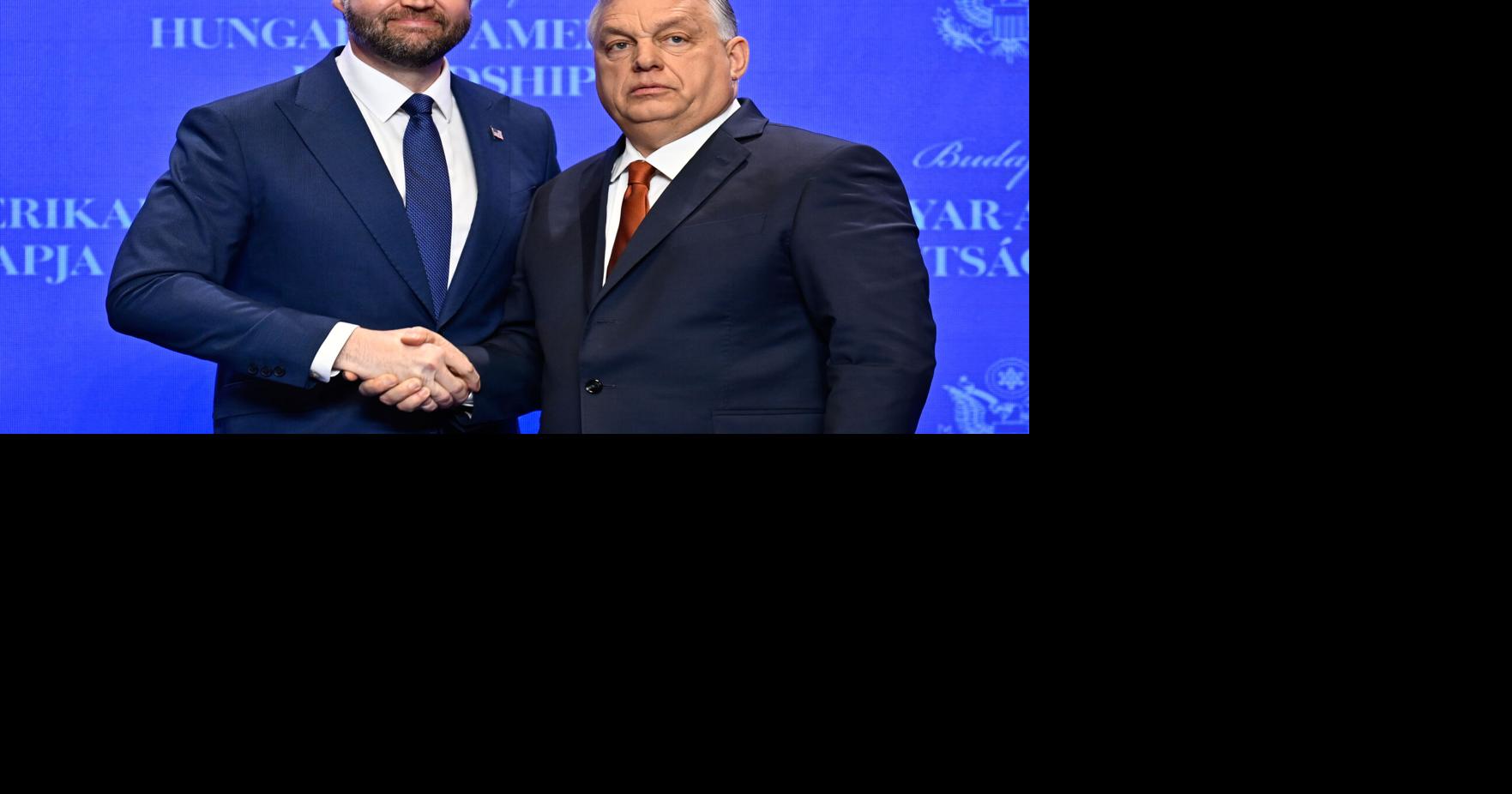 APTOPIX Hungary US Vance