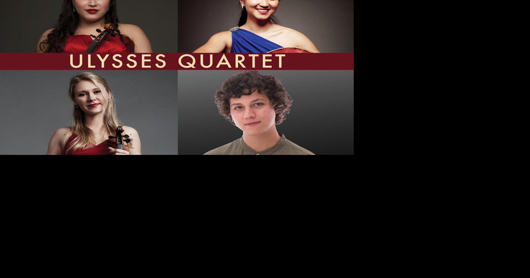 Ulysses Quartet performing at Parker Concert Hall