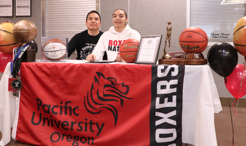 Hard work pays off for Lake Roosevelt’s Alonzo Adams as he signs Letter