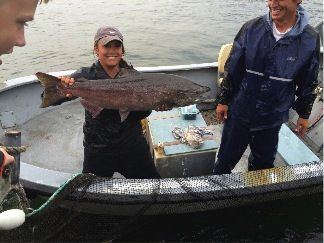 Tribe shares this year's salmon harvest with Upper Columbia Tribes ...