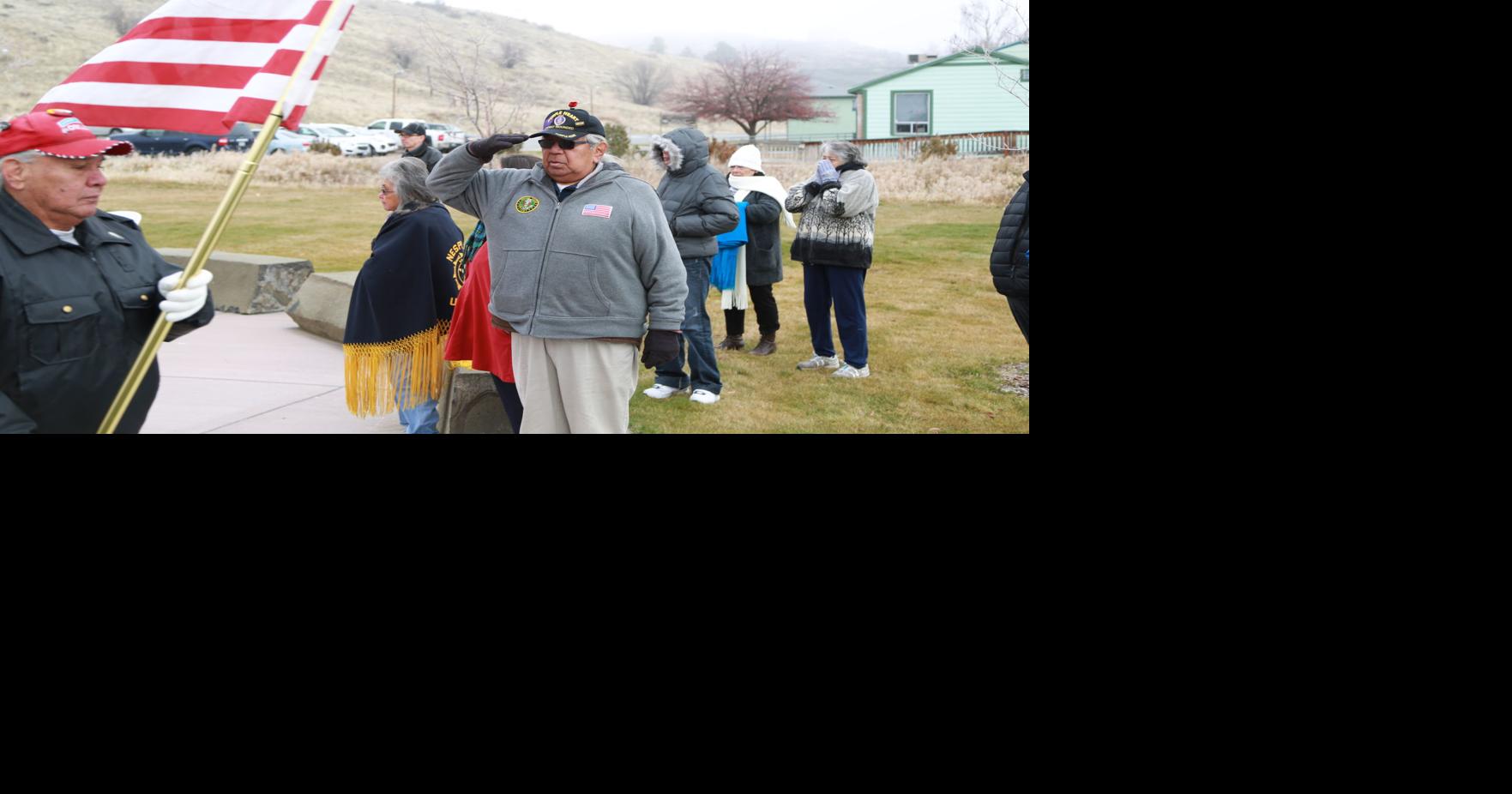 Nespelem American Legion Auxiliary honors veterans at memorial in