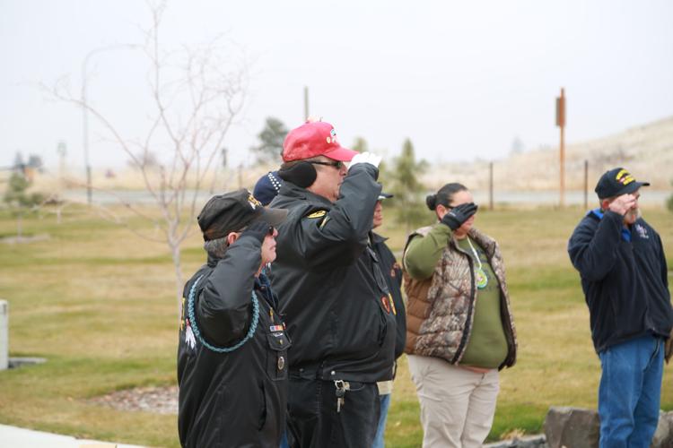 Nespelem American Legion Auxiliary honors veterans at memorial in