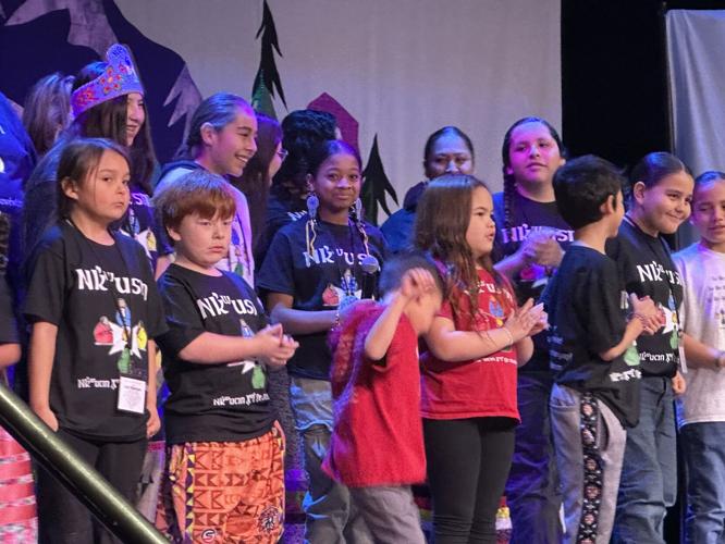 Kiddos sing at this year’s Salish Conference at Northern Quest Casino (March 8-10)