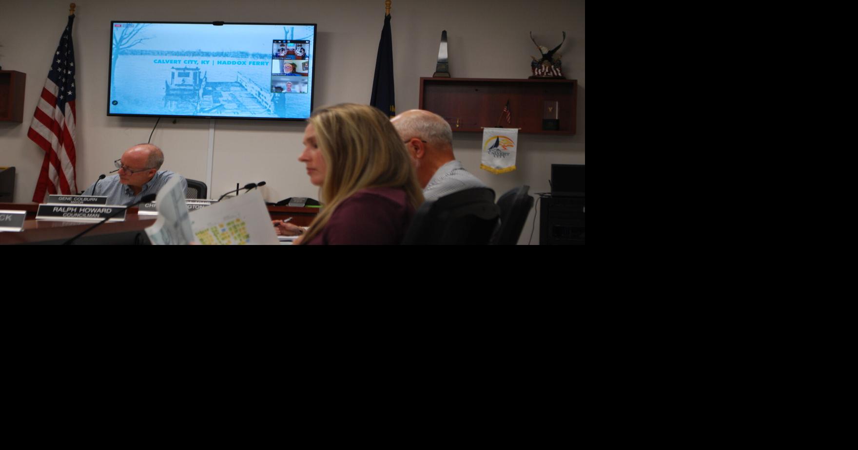 Calvert City Council meeting discusses tax rates