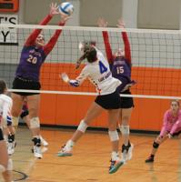 Season ends abruptly, volleyball falls in first-round of region tourney