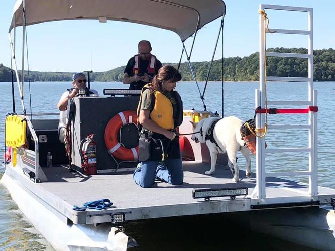 Marshall County Rescue Squad assists with cadaver dog certification