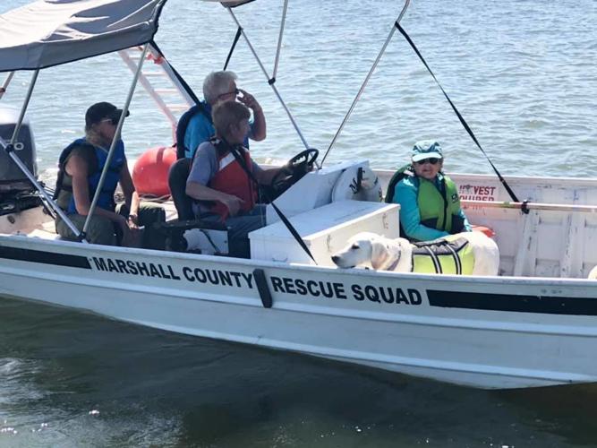 Marshall County Rescue Squad assists with cadaver dog certification
