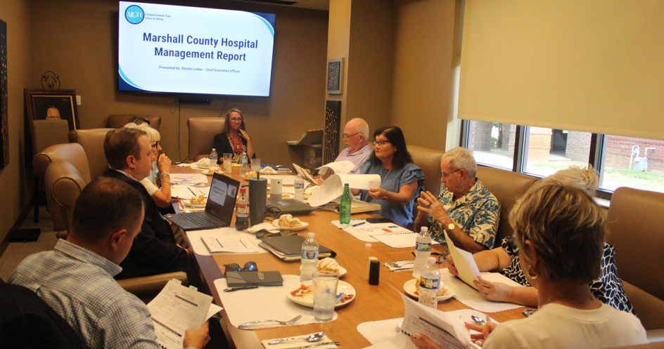 Hospital Board sees increase in patients, amends tax rate