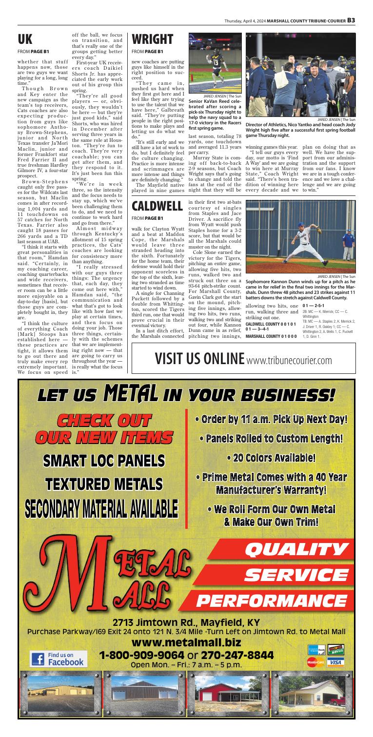 Page 3B | e-Edition | tribunecourier.com