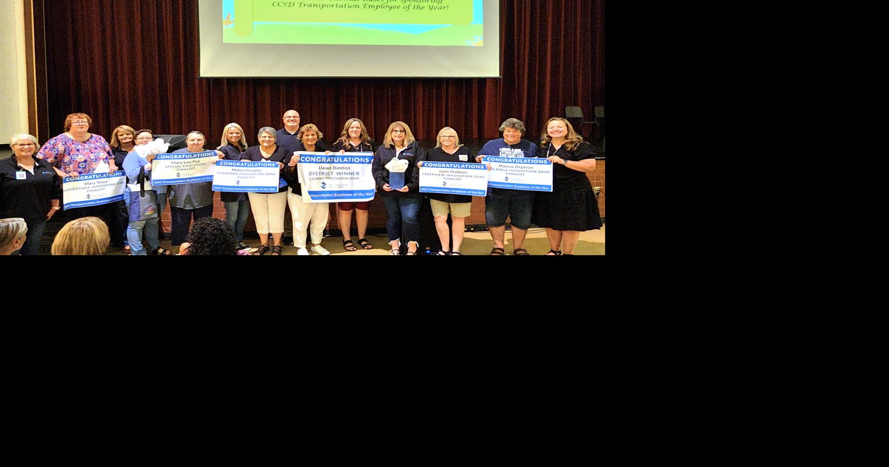 Cherokee Schools announces Transportation Employees of the Year