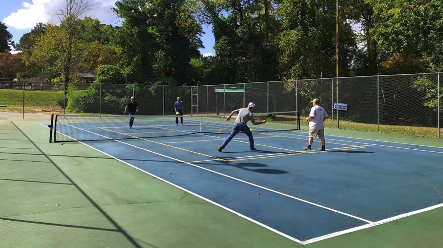 Renovation to Dupree Park tennis and pickleball courts underway in