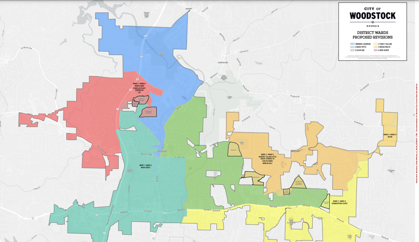 City Council Proposed Revised Boundary Map
