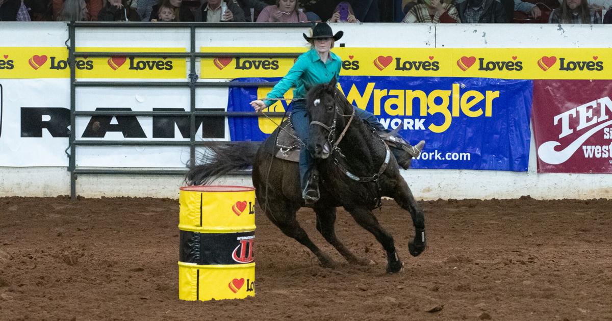 Gregg Rhodes Rodeo Local rodeo pro takes national stage | | tribuneledgernews.com