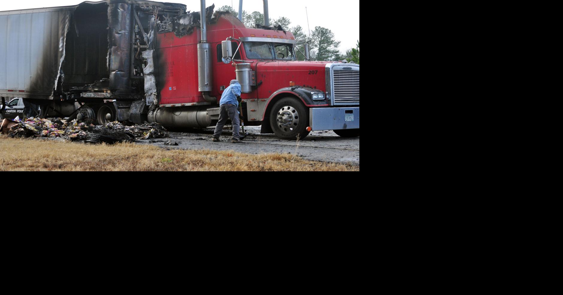 Truck catches fire early Wednesday in Canton | Local News ...