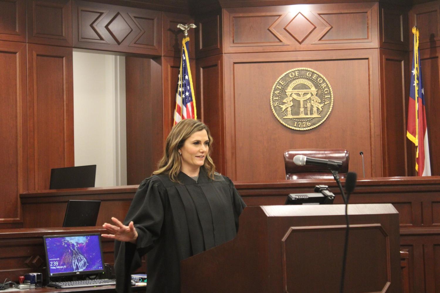 Judge Wallace joins Cherokee #39 s Superior Court Local News