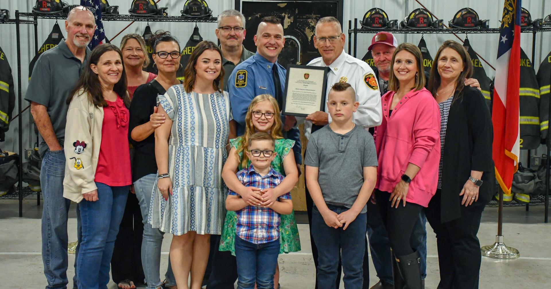 Cherokee County Fire Apparatus Operator Promoted to Sergeant - Vimarsana News