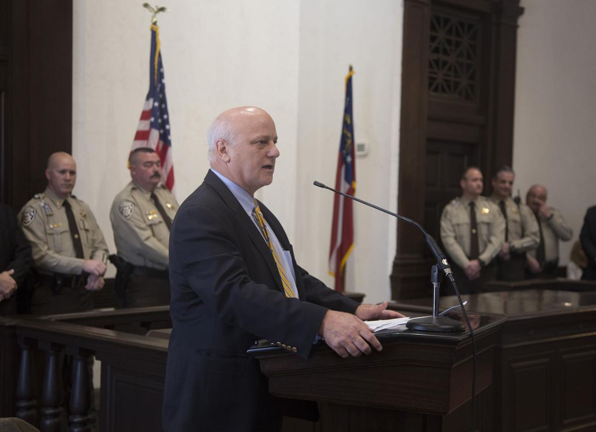 Reynolds takes oath as new sheriff | Local News | tribuneledgernews.com