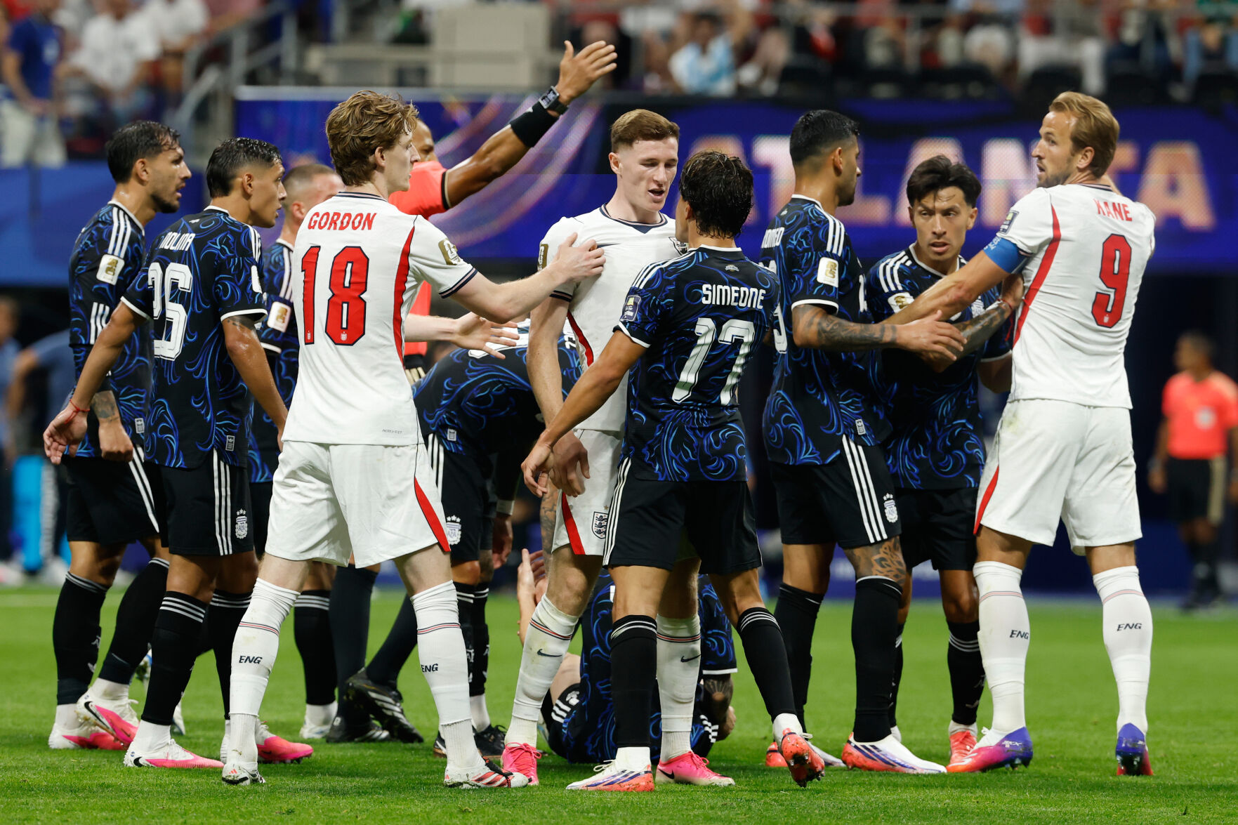 The Latest: England leads Argentina 1-0 in second half of World