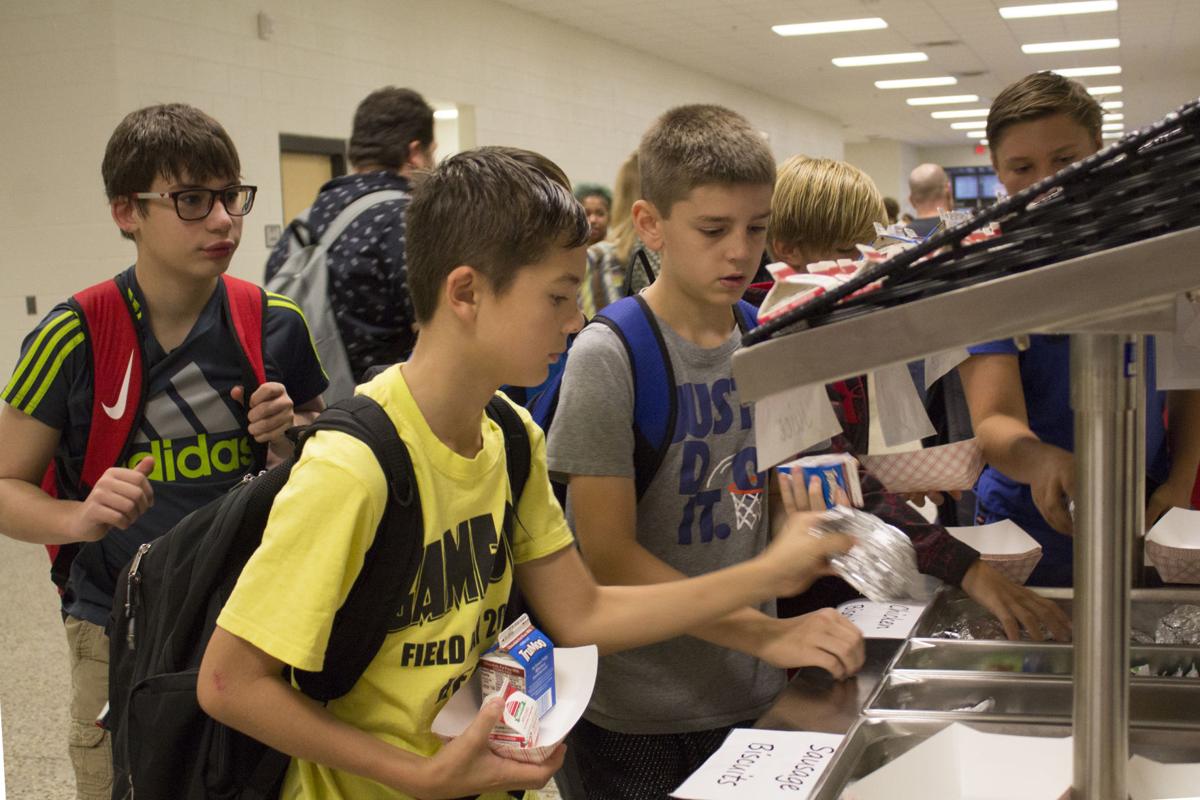 Falcons Atlanta Community Food Bank Promote Breakfast At Dean