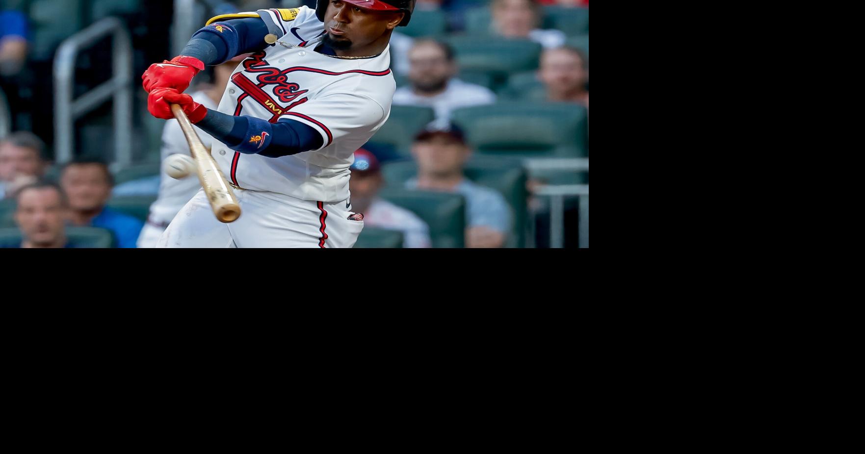Albies drives in winning run in the 8th, Braves win 4-3 to snap Dodgers' 6-game winning streak