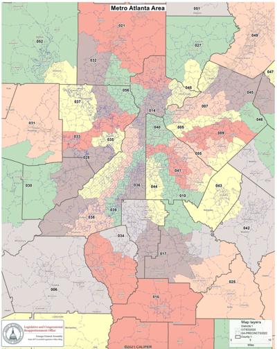 New Georgia Senate Map Creates Two New Black-Majority Districts | State ...