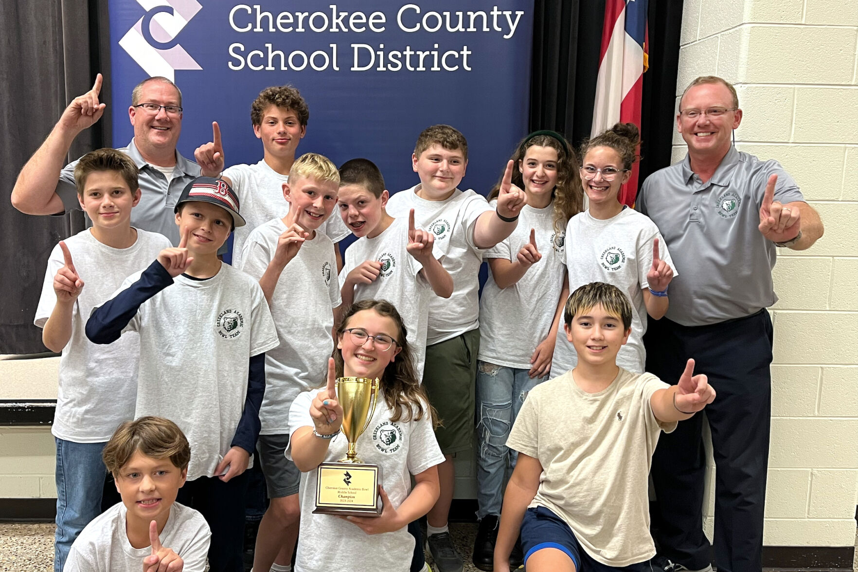 Creekland Middle School Wins CCSD Academic Bowl  Education 