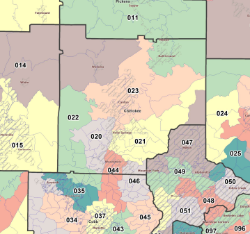 Nov 8 state House redistricting proposal