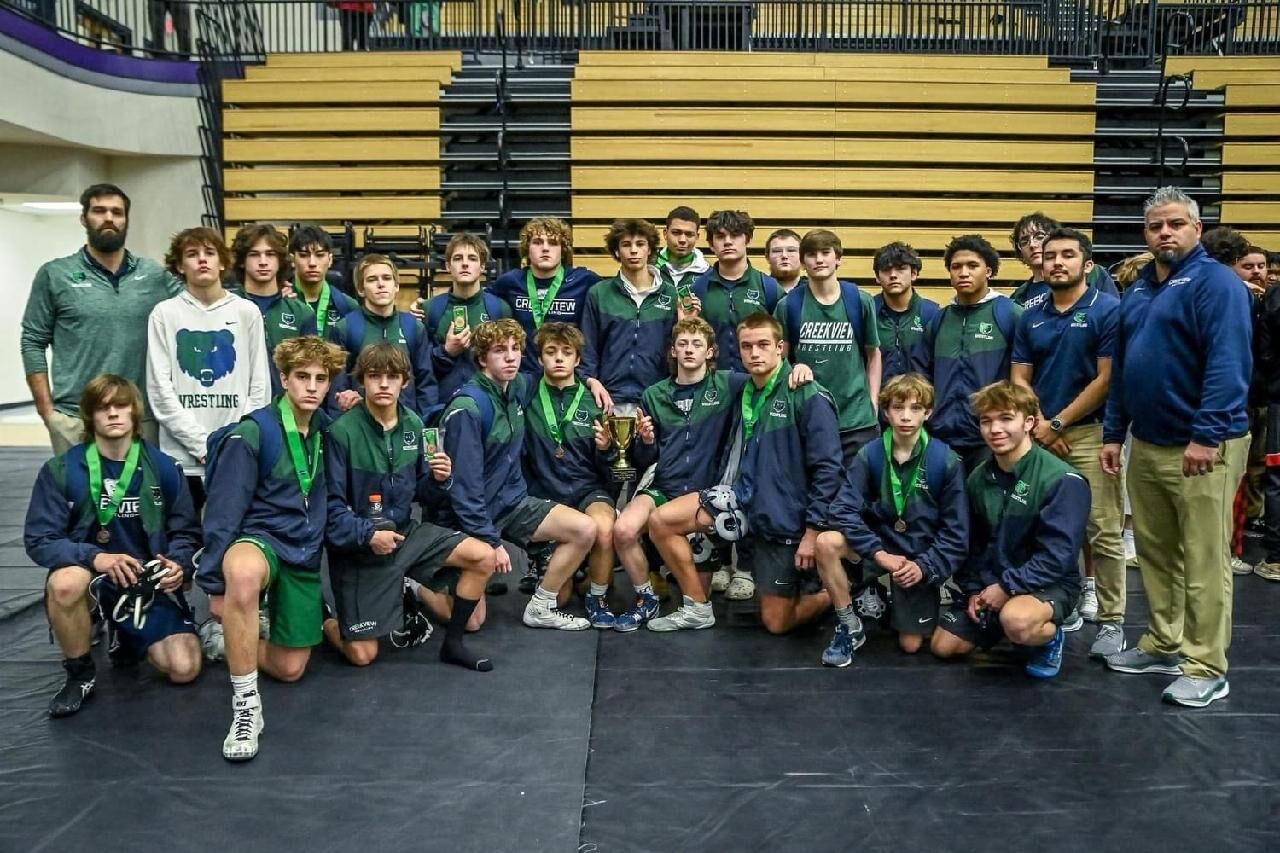 Creekview Wrestling Team’s Impressive Fourth Place Finish at Class AAAAAA Duals Championship