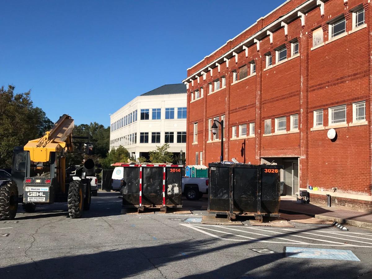 Jones Building demolition