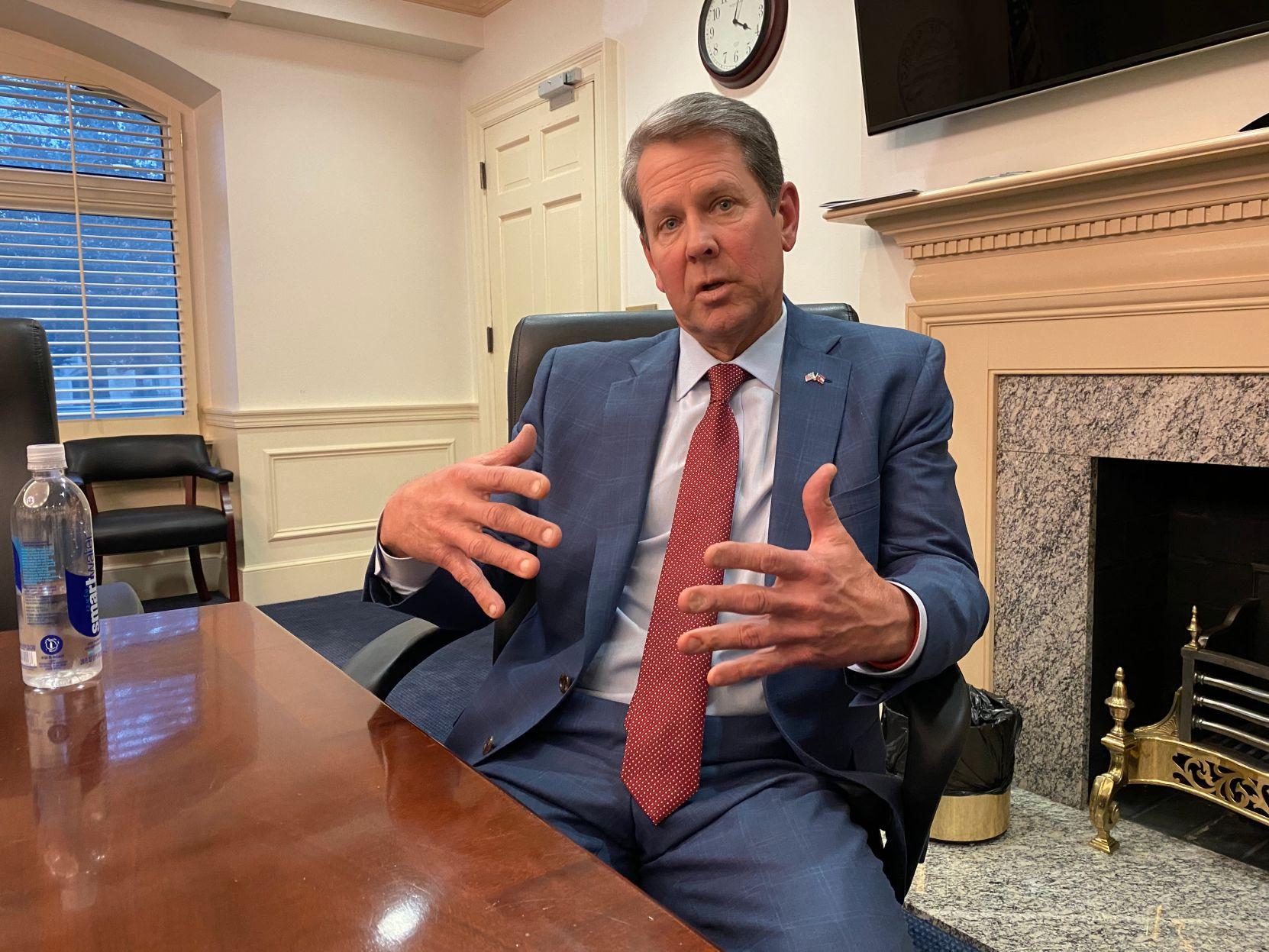 Q&A Gov. Brian Kemp talks budget cuts, education and other legislative
