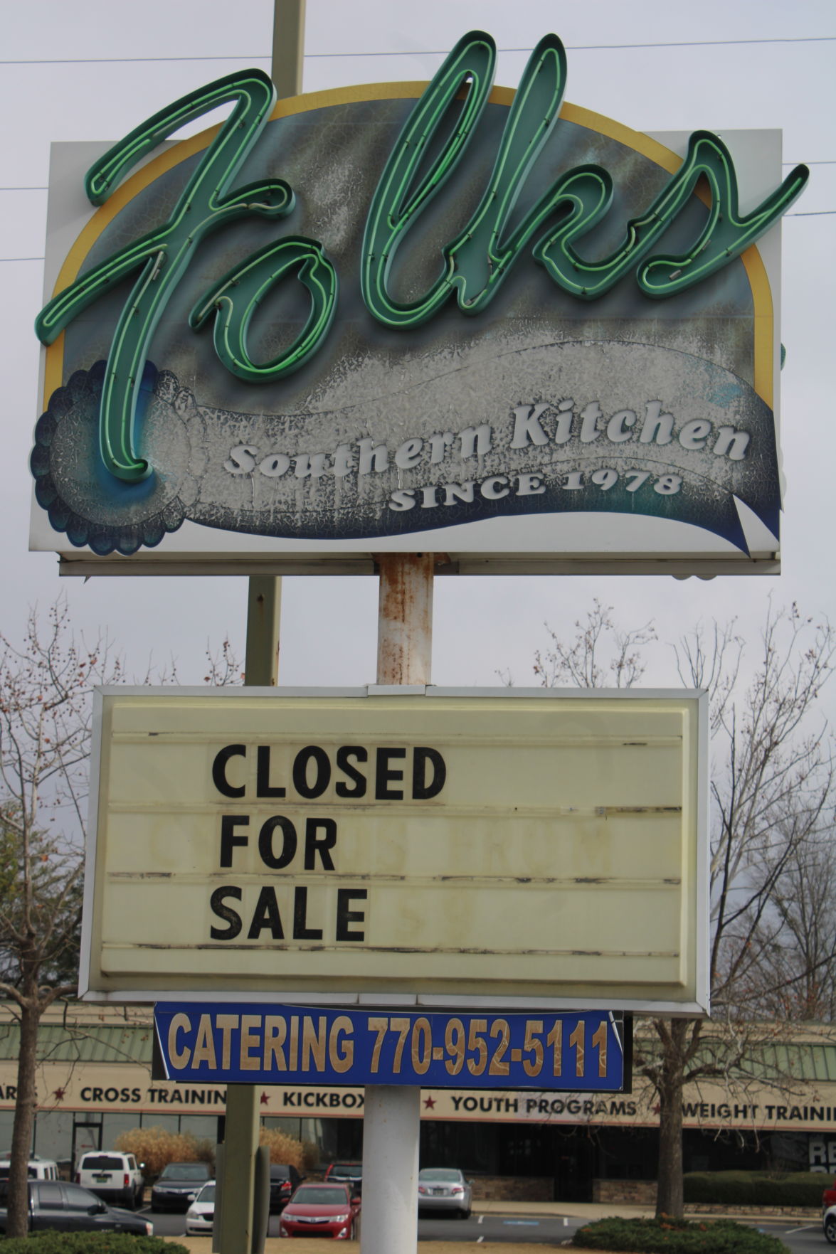 Longtime Cobb Parkway restaurant closes State & National