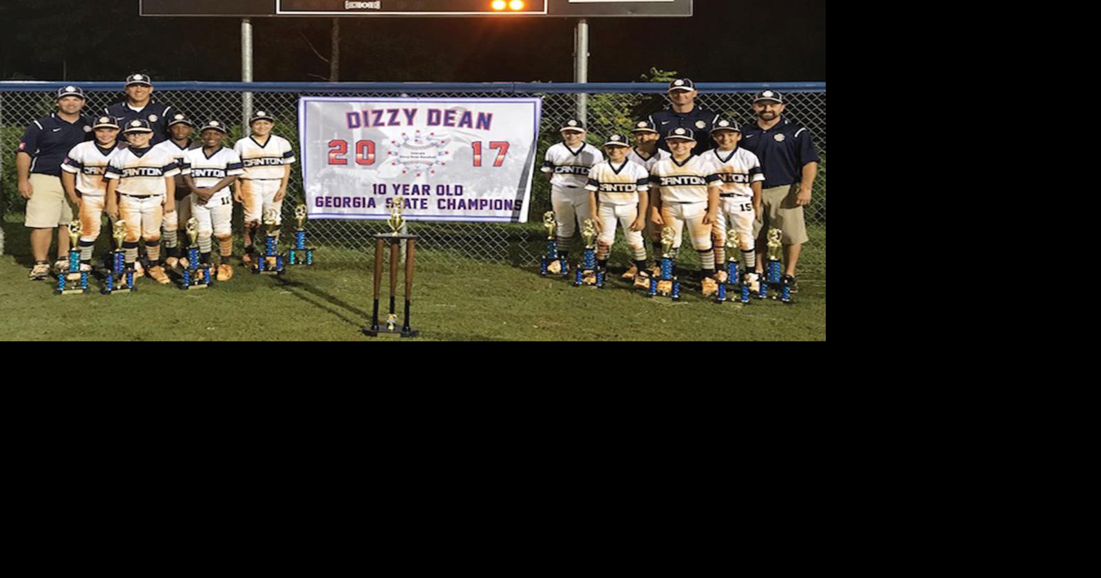 Four Canton Baseball teams clinch their age groups at Dizzy Dean state