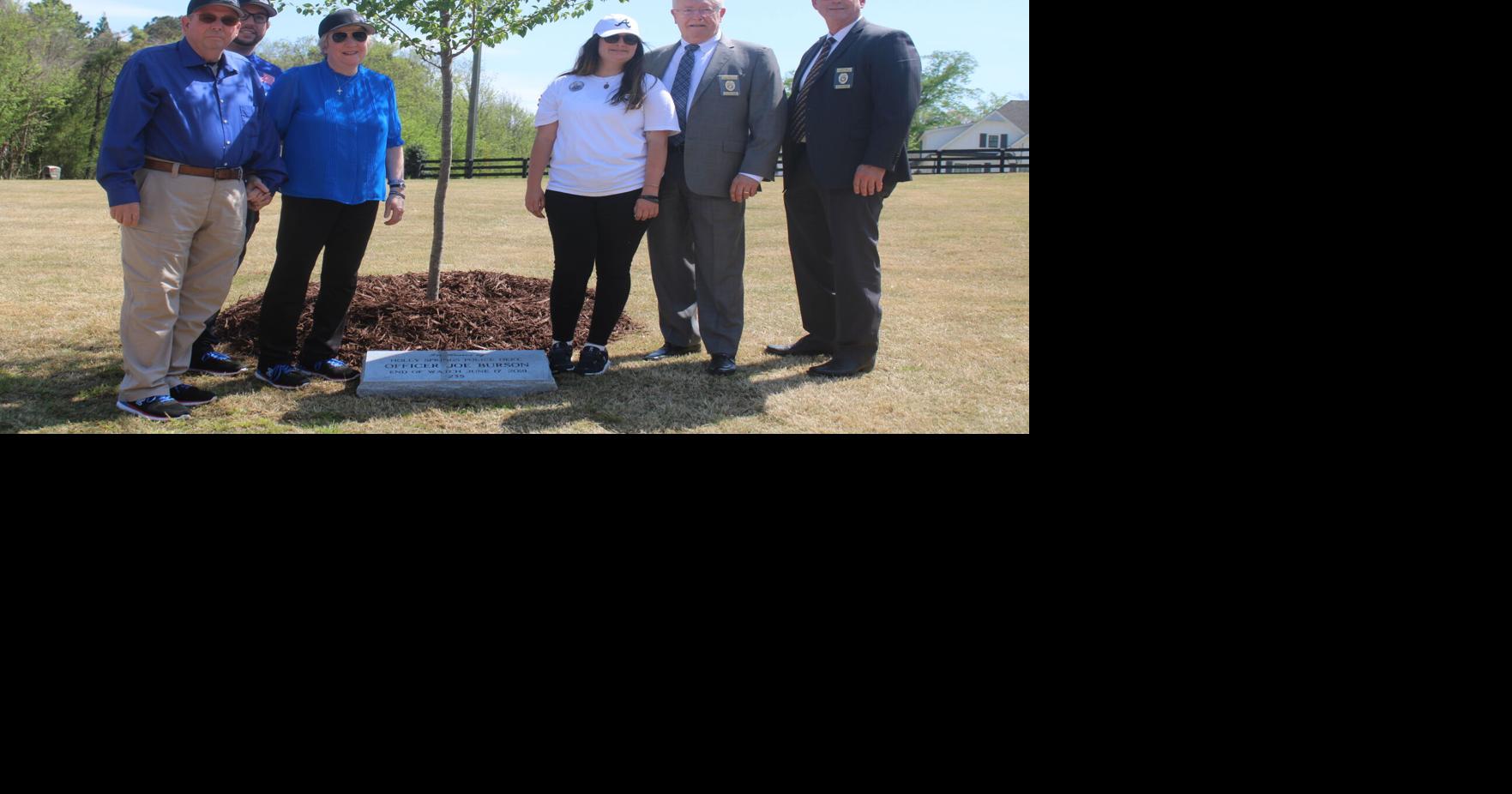 Holly Springs holds tree planting ceremony to honor late Officer Joe