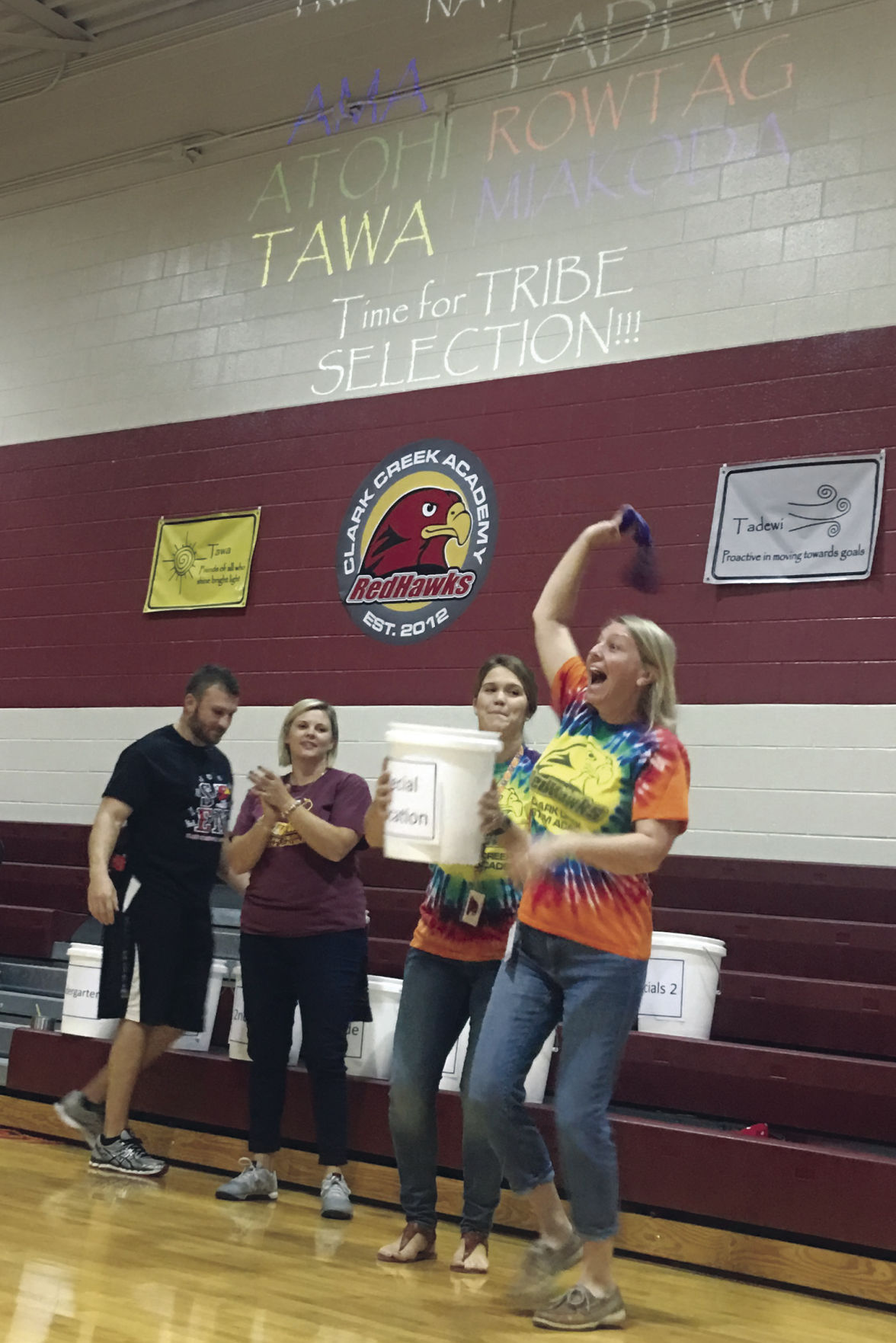 Clark Creek students kick off school year with annual Tribal